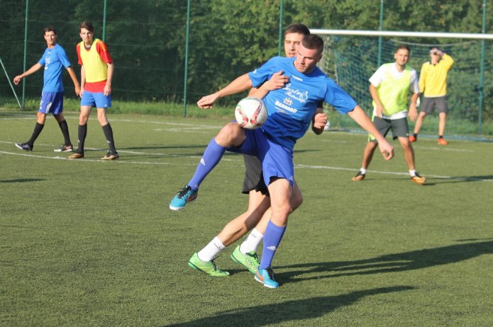 Fragment meczu Ligi 6